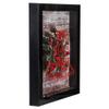 LED Lighted Framed Have A Holly Jolly Christmas Wreath Wall Art - 14" - Black view 3