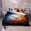 LanS Precise Baseball Sport Series Duvet Cover Bedding Set, Duvet Cover and Pillowcase, 3/4 Piece Set (Duvet Cover + 2 Pillowcases + Sheets) Health/Soft/colourfast (C,Twin-4PCS-172x218cm) view 3