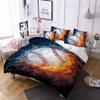LanS Precise Baseball Sport Series Duvet Cover Bedding Set, Duvet Cover and Pillowcase, 3/4 Piece Set (Duvet Cover + 2 Pillowcases + Sheets) Health/Soft/colourfast (C,Twin-4PCS-172x218cm) view 4
