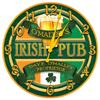 Decorative Concepts Irish Pub 18" Diameter Aluminum Metal Round Wall Clock view 1
