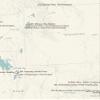Fifty Classic Ski Descents Map 18x24 Poster (Beige & Opal Blue) view 2