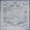 Mikaela Blue Modern 5x7 Area Rug 5x7 - Area Rugs for Living Room - Dining Room Rug - Bedroom Rug - Kitchen Rug - Entryway Rug Carpet - Alfombras para Salas - Oriental view 3