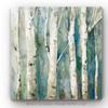 Renditions Gallery Nature Wall Art for Living Room White River Birch Trees Canvas Hanging Artwork for Bedroom Dinning Office Kitchen Decor - 40"x40" LT34 view 2