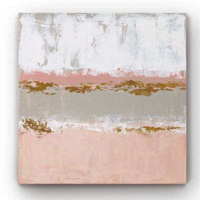 Renditions Gallery Modern Canvas Artwork for Home Spring time in Sedona Abstract Paintings for Living Room Office Kitchen Decor - 40"x40" LT34