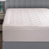 Allied Home Twin Cooling Mattress Topper - 100% Cotton Pillow Top Cooling Bed Topper for Night Sweats - Down Alternative Mattress Topper for Mattresses Up to 20" Deep, 39x75x15x2 view 1