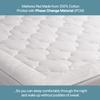 Allied Home Cooling Mattress Topper - 250 TC, 100% Cotton Mattress Cover, Thick Mattress Topper - Cotton Mattress Pad, Down Alternative Mattress Topper - Full, 54 x 75 x 1 view 2