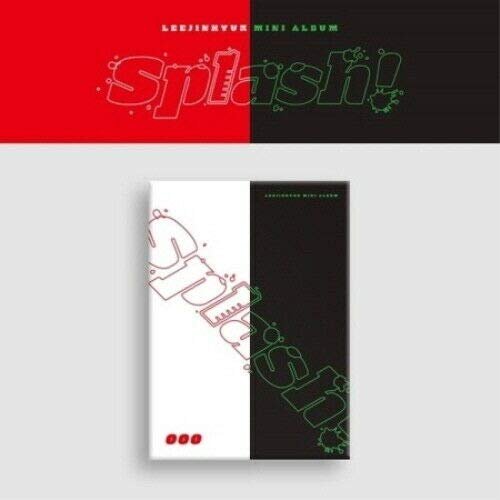 Lee Jinhyuk 'Splash!' 2nd Mini Album Random Version CD+1p Poster+80p PhotoBook+1p Folding Poster On Pack+1p PhotoCard+1p Pop-Up Card+1p Post+1p Bookmark+Message PhotoCard Set+Tracking Kpop Sealed