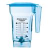 Blendtec 75 oz FourSide Commercial Jar - Four-Sided Replacement Blender Jar - Compatible with Most Blendtec Blenders - 32 oz Blending Capacity - Blue view 1