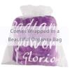 BlankieGram You are Awesome Throw Blanket - Made with Warm, Soft, Fuzzy Fleece for Extra Comfort - Unique Gifts for Men and Women - Quotes for Admiration, Gratitude, and Friendship (Purple) view 2