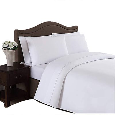 BedDecor 1800 Series Micro Fiber 6 Piece Bed Sheet Set with 24 Inch Extra Deep Pocket Premium Super Soft Hotel Quality Bedding(White,Twin XL)