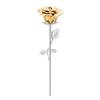 Sunling Stainless Steel Decorative Rose Flower Cremation Urns for Ashes-Human Pet Dog Cat Memorial Keepsake -Funeral Ash Container 1PC 9.5 Inches view 1