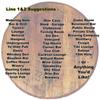 Aged Personalized Last Name Sign for Home Authentic Whiskey Barrel Wall Art view 3