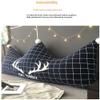 RXBFD Creative Crown Large Backrest Pillow Plush Triangular Headboard Double Tatami Reading Bedside Back Cushion for Sofa Bed Bedroom Baby Cot EtcF-150x80(59x31inch) view 2