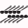 10 Pakcs scoop and clip 2 in 1 Stainless Steel 1 tbsp Ground Measuring Spoon with Bag Clip for Coffee Tea view 1