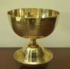 Akhand Jyoti Diya with Stand || Brass Traditional Oil Lamp for Pooja at Tamples, Home, Office & Hotel  Size Dia 6 view 3