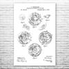 Watch Repeating Mechanism Poster Print, Watchmaker Gift, Jewelry Store Art, Watch Blueprint, Clock Shop Art, Retro Watch Black & White (12 inch x 16 inch) view 1