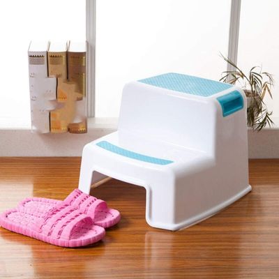 Blue Step Stool for Toddlers Kid Ladder Anti-Slip Non-Skid Platform Sturd Lightweight