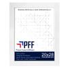 20x28 Picture Frame | 1.25" White MDF | Plexi Glass and Hanging Hardware Included view 1