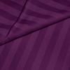 Comfort Bed Store Organic Cotton Bed Sheet Set 4 PCs, 1 Flat Sheet (66''x 96''), 1 Fitted Sheet (39''x 75'') and 2 Pillow Cover (20''x 30''), 1000 TC, 10 Inch Deep Pocket Twin/Single (Eggplant) view 4