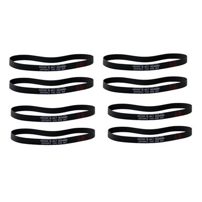 8 Falt Belts Replacement Part for Hoover Models UH70205, UH70935, UH70210, UH70604, UH72630, UH72635, UH71250, UH71251, UH71230 [Part No:- ] # Compare to Part AH20065, 562289001