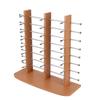 Polmart Sunglass / Eyewears Display Stand,Maple (Triple-Tower, 24-Pair Capacity) view 4