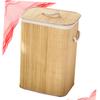 Cabilock Laundry Hamper, Durable, Eco-friendly, Foldable, Large Capacity, Khaki, Plastic view 3