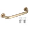 Atyhao Bathtub Handrail, Brass Bathtub Handrail Mounted Helping Handle Bars for Children Pregn Elderly view 1