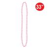 Pink Party Beads - Small Round Pack of 3 view 3