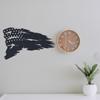 Badger Steel USA - Tattered Flag - Metal Wall Art - 30" X 18.4" - Hammered Copper view 3