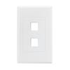 HellermannTyton - FPDS2-W - White - (Pack of 1) view 1