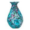 Dale Tiffany Leona Hand Blown Art Glass Vase, Multi-Colored view 1