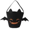 Cabilock Halloween Candy Bags, Cotton Trick or Treat Goodie Bags for Kids, Large 9.05x8.26x8.26 Inch Design for Halloween Parties view 1