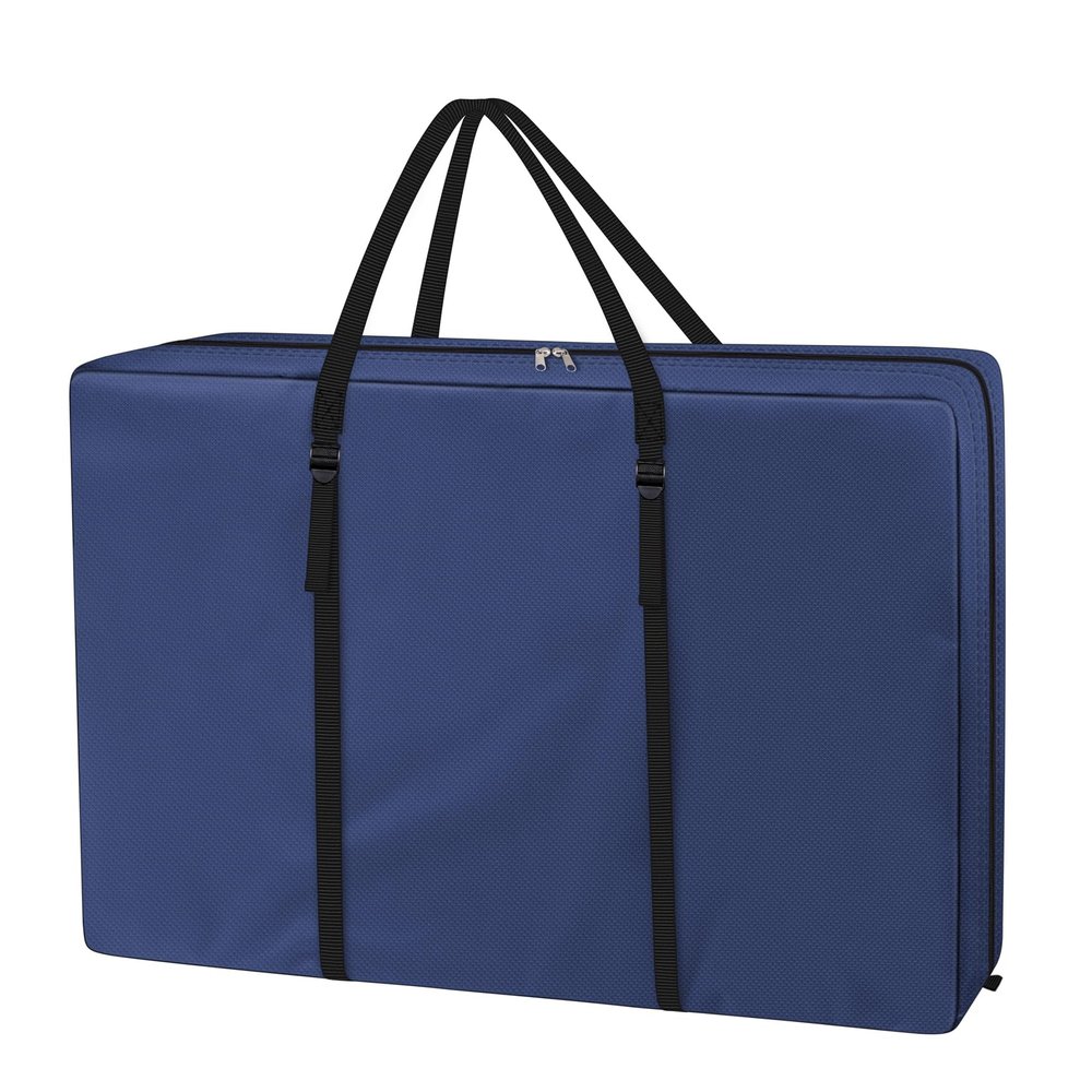 Explore Land Heavy Duty Chair Storage Bag for Folding Longue Zero Gravity Light Weight Transport Folding Rollator Walker (Bule)