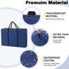 Explore Land Heavy Duty Chair Storage Bag for Folding Longue Zero Gravity Light Weight Transport Folding Rollator Walker (Bule) view 4