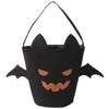 Cabilock Halloween Candy Bucket Halloween Candy Bags Accessories Storage Basket Pouch Stuff Signs Canvas Bags Storage Bag Party Bag Storage Bags view 3