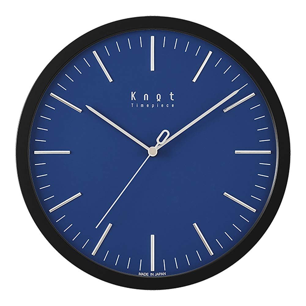 Knot Clock Blue x Bar Index (Black)