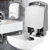 ABS Wall Mounted Dispenser Household Bathroom Single Head Manual Hand Liquid Lotion Dispenser Bottle view 2