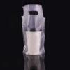 Cabilock Plastic Bag Handles for Takeout 200pcs Beverage Packaging Bags Cup Holder for Milk Tea Shops view 3