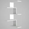 Alphamoebel Wall Shelf, Wood, White, 51,5 x 109 x 22 cm view 4