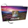 COMMEMORATIVE CREMATION URNS Heaven on Earth Photo Funeral Guest Book for Memorial Service and Celebration of Life Guest Book for Memorial Service - Beautiful & Vibrant Sign in Book for Funeral view 1