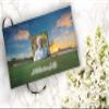 COMMEMORATIVE CREMATION URNS 19th Hole Golf Photo Funeral Guest Book for Memorial Service and Celebration of Life Guest Book for Memorial Service - Beautiful & Vibrant Sign in Book for Funeral view 2