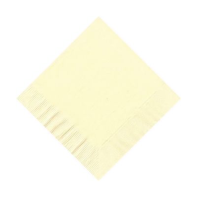100 Personalized 2 Ply Wedding Cocktail/Beverage Napkins (Ivory)