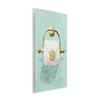 Stupell Industries 'Fashion Toilet Paper Role Turquoise', Wall Plaque Art, 13 x 19 Inches, Easy to Hang and Sturdy, Made in USA, by Ziwei Li view 2