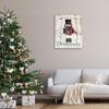 Stupell Industries Merry Christmas Holiday Phrase Winter Nutcracker Wall Art, 30x40, Tan view 2
