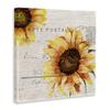 Stupell Industries 'Sunflower Vintage Mail Post'| Canvas Art view 3
