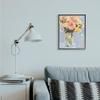 Stupell Industries Chic Floral Bouquet Pastel Spring Flowers Wall Art, 16 x 20, Blue view 2