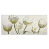Stupell Industries Soft White Blooming Tulip Petals Floral Details Wall Art, 17x40 view 1