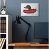 Stupell Industries Dachshund Flying in Weenie Mobile Playful Plane Illustration Wall Art, 16 x 20, White view 2