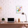 Stupell Industries Colorful Map of Boston Massachusetts by Neighborhood view 4