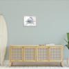 Stupell Industries No Crabby Attitudes Pun Rustic Nautical Animal Wall Art, 16x20, Off- White view 2